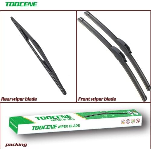 Front And Rear Wiper Blades For Renault Trafic 2 2001-2015 Windshield wiper Windscreen Car Accessories 24+21+16