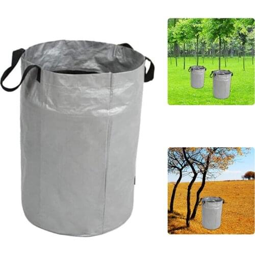 Garden Waste Bag Reusable Clothes Storage Bag Foldable 1PC For All Yard Gardening Growing Pots Large Capacity Leaf Bags