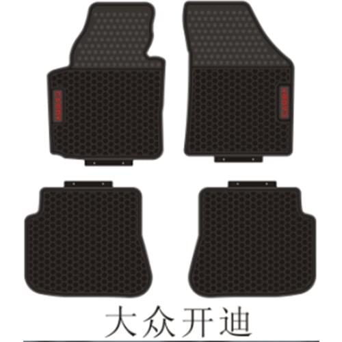 SPECIAL Rubber Car Floor Mats for Volkswagen CADDY Passat B8 B7 B6 Tiguan No Odor Waterproof Carpets