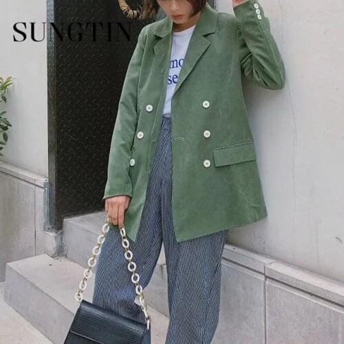 Sungtin Women's Office Blazers