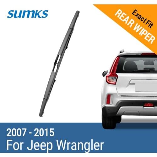 SUMKS Rear Wiper Blade for Jeep Wrangler 2007 2008 2009 2010 2011 2012 2013 2014 2015