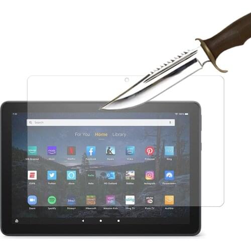 Tempered Glass Screen Protector For Kindle Fire HD 10 2021 & HD 10 plus 2021 Kids edition 2021 10 Inch protective film