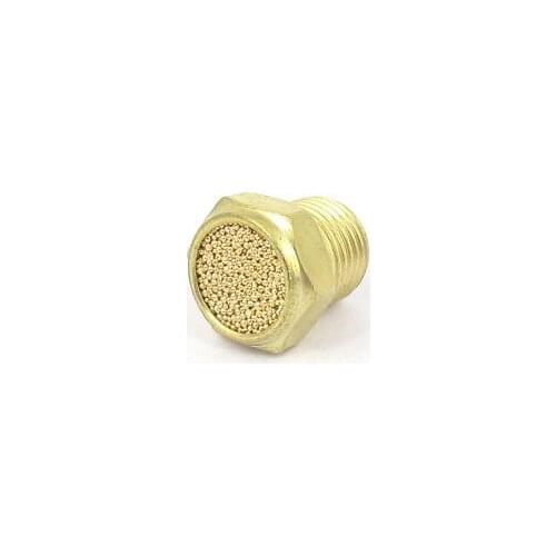 1/8BSP Thread Fitting Sintered Bronze Pneumatic Air Vent Silencer Muffler