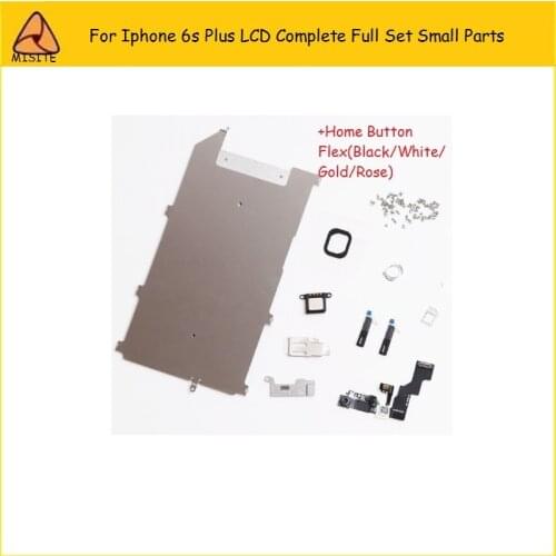 10Pcs/lot LCD Assembly Digitizer Full Set Small Repair Parts Home Button Front Camera Ear Speaker Flex for i phone 6s Plus 5.5