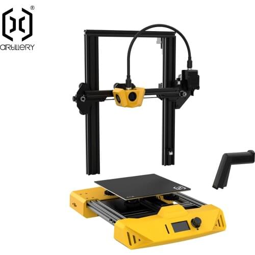 Artillery 3d Printer Hornet 2021 New Arrival Yellow Machine with Filament Sensor Exclusive Ultra-Quiet Stepper Driver Safe Home