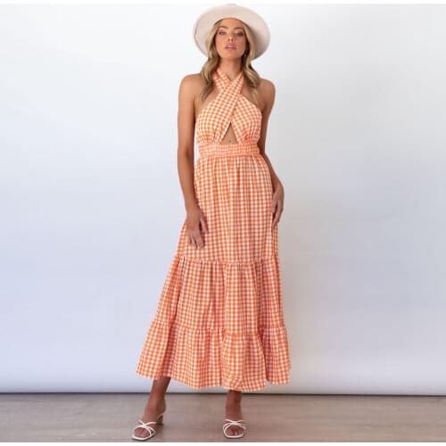 HYKL Fashionable Dresses In A Cage