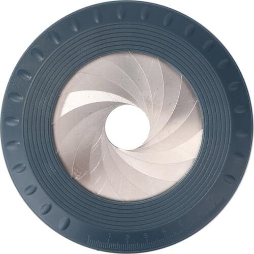 Circle Drawing Tool Adjustable Measurement Aluminum Alloy Professional Drawing Tool ABS Round Circle Template Ruler for Drafting