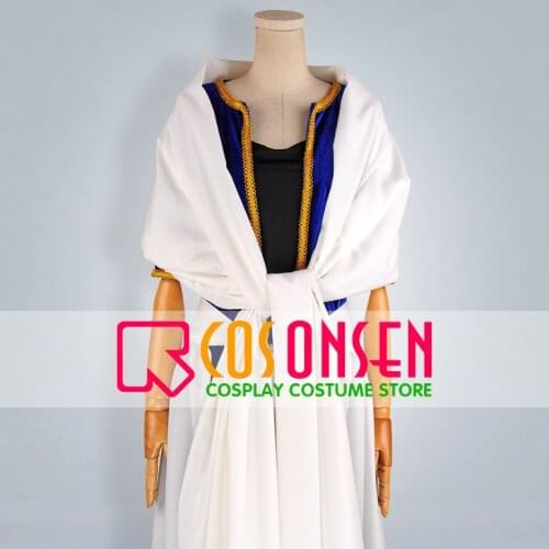 COSPLAYONSEN Magi The Labyrinth of Magic Sinbad Cosplay Costume All Sizes+Hat