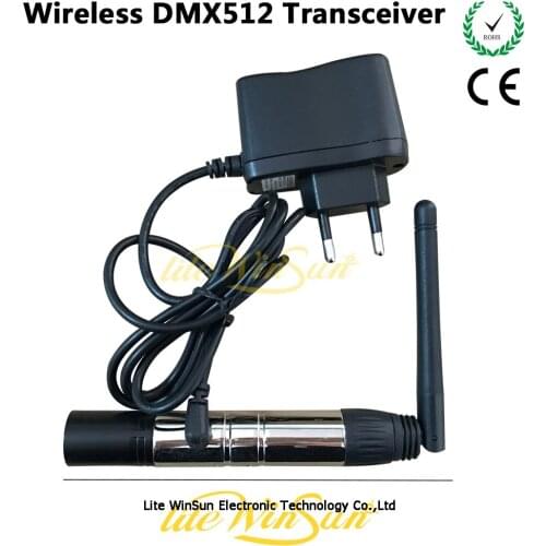 Litewinsune 1pc FREESHIP DMX512 Wireless Transmitter Receiver Controller Stage Lighting Effect