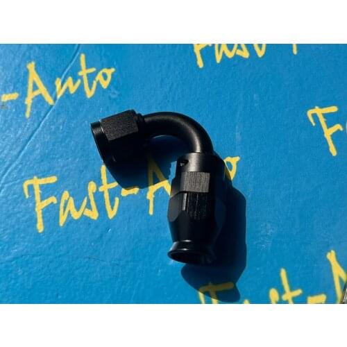 Reusable AN -6 AN6 9/16-18unf thread PTFE 120 degree 120degree Swivel Hose Ends fitting