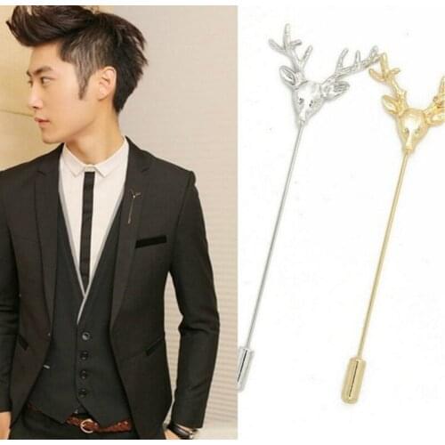 New Fashion Accessories Retro Brooch Mens Blazer Plug Brooch Jewelry Wholesale Brooches For Women Broche Femme Bijoux