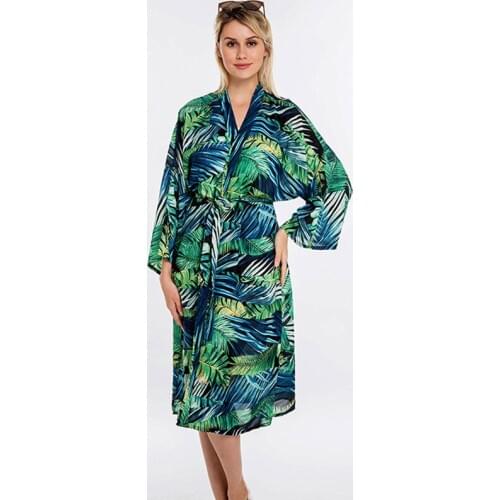 Sexy Beach Cover Up Printed chiffon Bikini Cover-ups Beach Women Beachwear Female Dress Swimwear Beach Sunscreen Tunic