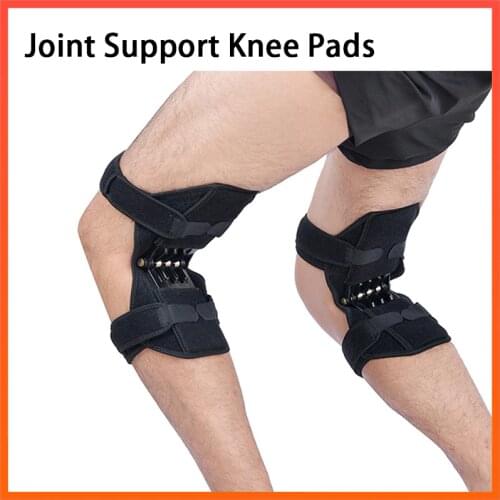 Joint Support Knee Pads Strap Non-slip Power Knee Stabilizer Pads Lift Spring Force Knee Booster knee pads