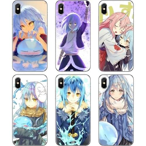 For Samsung Galaxy A10 A40 A50 A70 A3 A5 A7 A9 A8 A6 Plus 2018 2015 2016 2017 Silicone Cover Time I Got Reincarnated As A Slime