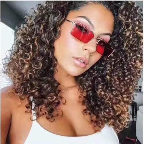MARC Vintage Sunglasses Women Brand Designer Rectangle Metal Ocean lens classic Ladies Small Retro Shades Eyewear UV400 Men