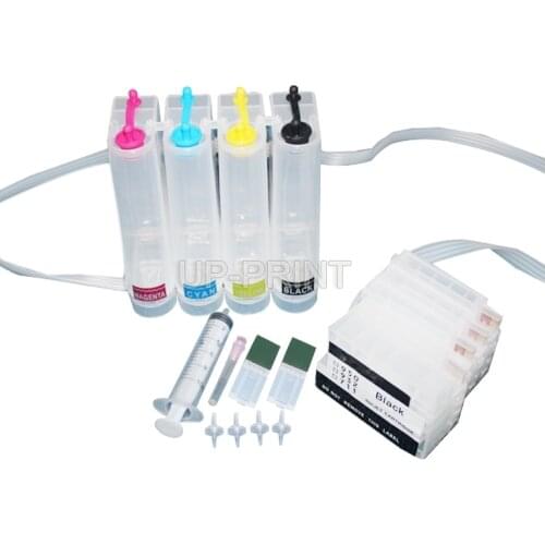 UP compatible For hp711 empty CISS ink supply systems for Designjet T120 T520 printer with permanent chip