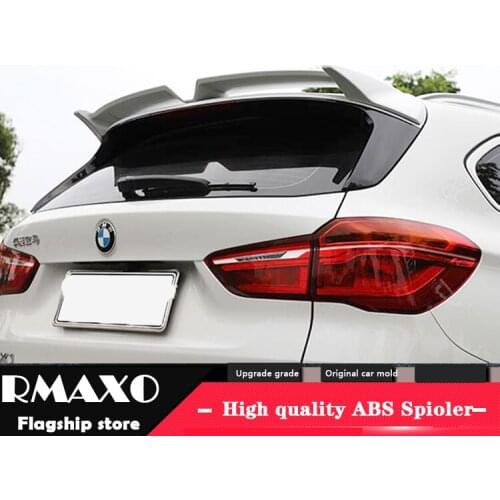For BMW X1 F48 Spoiler 2017-2019 BMW 1 series ACK ABS Material Car Rear Wing Primer Color Rear Spoiler For BMW X1 Spoiler