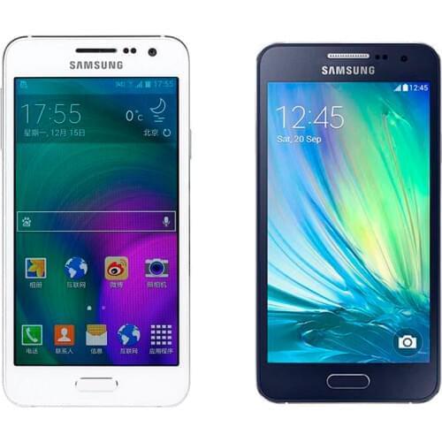 Unlocked Cell Phone Samsung Galaxy A3 Dual SIM A3000 Quad Core 1GB RAM 4.5"TouchScreen 4G-LTE