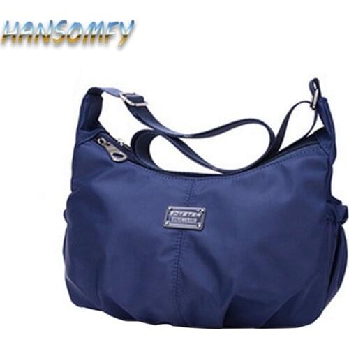 High Quality Fashion Women Waterproof Nylon Messenger Bags Shopper Tote Female Crossbody Shoulder Bags Ladies Handbags YZ-28