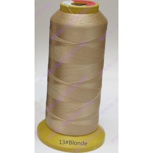 1PCS Blonde Weaving Threads for machine weft hair extension professional hair accessories & Tools 4 types weaving needle as gift