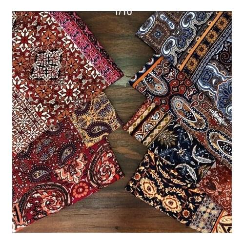 2020 new Decor rayon summer dress fabric Bohemian style cotton fabricLFCK080109