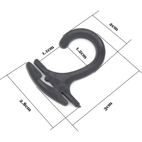 3*2.8cm Socks Hanger hook stockings pants hose gloves towel bag packaging display hanger clip gloves pack card hook