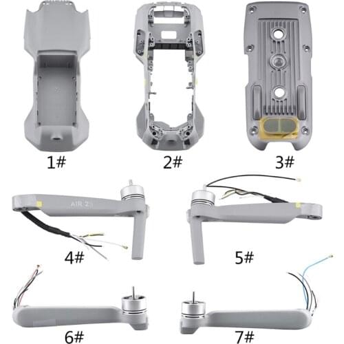 Aircraft Accessories Repair Parts Compatible for Air 2S Drone Reliable Right Left Rear Front Arm Upper Shell Middle Fram