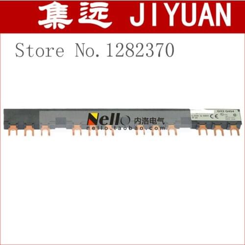 [ZOB] Authentic original motor circuit breakers GV2-G454 busbar bus can connect up to 4 --3pcs/lot