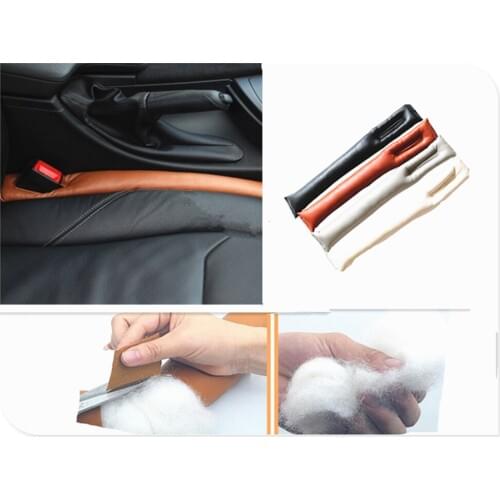 Car seat slot leakproof protection to avoid falling microfiber leather for BMW X7 X1 M760Li 740Le iX3 i3s i3 635d 120d 120i
