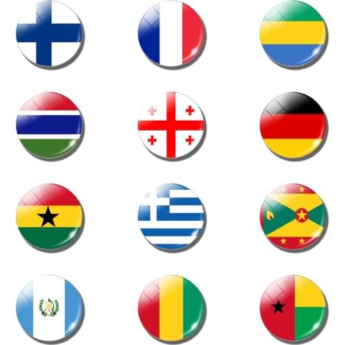 World Flag Refrigerator Magnet Flag Refrigerator Magnet Flag Souvenir Finland France Germany Greece Ghana Guinea Georgia Country