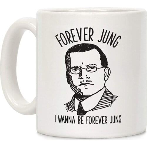 Forever Jung White 11 Ounce Ceramic Coffee Mug
