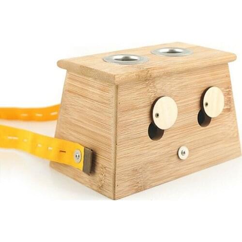 Moxibustion box 2 hole warm moxibustion box moxibustion appliance Chinese health care physiotherapy health care massage tool