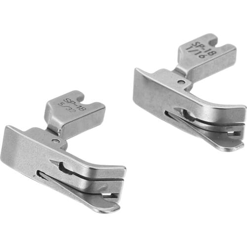 Metal Presser Foot SP-18 Industrial Sewing Machine Flat Car Moving Edge Single Needle Flat 1/4 1/8 3/8 1/16 3/16 5/16 1/32