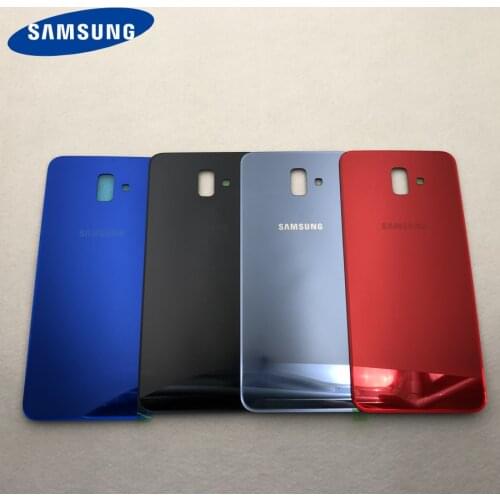New Original Battery Cover Housing Replacement For Samsung Galaxy J6 Plus 2018 J610 J610F J610FN Back Door With Adhesive J6