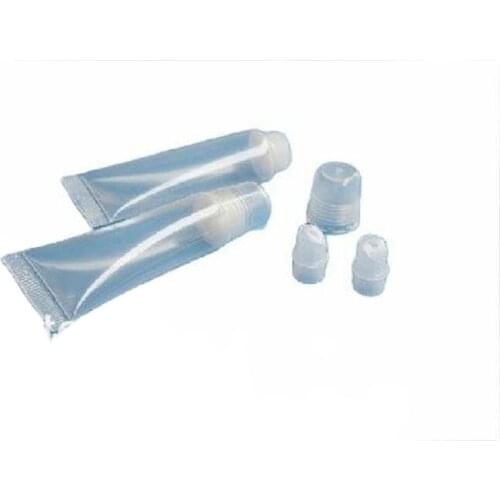 15ml transparent soft tube or lip gloss/color cream tube or lip balm tube or lip stick