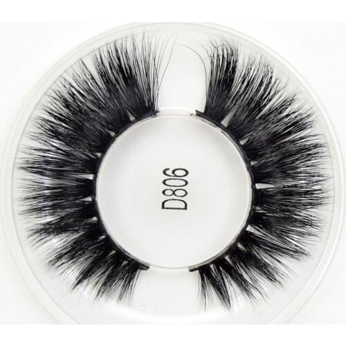 Visofree Mink Eyelashes 3D Mink Lashes Dramatic Eye Lash Handmade Cruelty-free Mink Lashes False Eyelashes Makeup Lashes D806