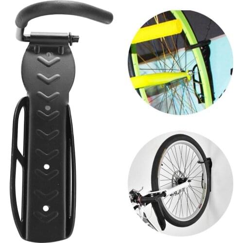 Bike Iron Wall Stand Holder Bicycle Hanger Hook Rack 30kg Capacity Bike Wall Mount Rack Stands Wall Parking Racks Rack Stander