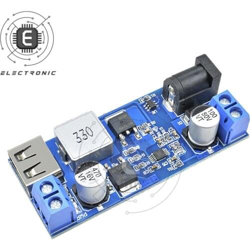 DC-DC 5A Step-Down Power Supply Module 24V / 12V Wide Voltage 9-36V to 5V Power Converter Better Than 2596