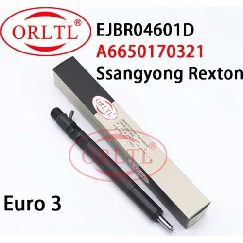EJBR04601D Ssangyong Rexton Diesel Nozzle A6650170321 Common Rail Injector ejbr04601d For Delphi ssayong Euro 3 Fuel Gun 4601D