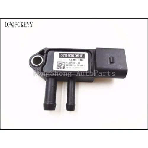 DPQPOKH EGR DPF Differential Exhaust Pressure Sensor for Volkswagen Diesel Beetle GOlf 2.0 2.0L 076906051B / 076 906 051B NEW