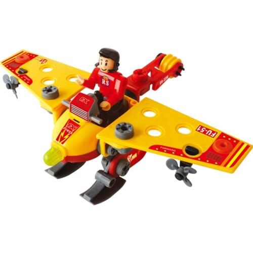 Parent-child Education Children Hand-eye Coordination Interactive Screw Assembly Building Block DIY Fantasy Set Gift Collection