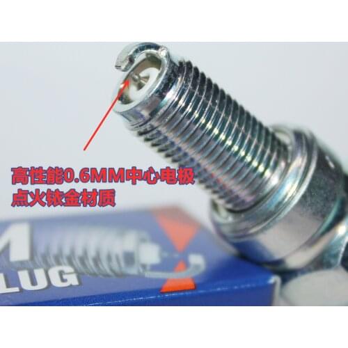 Motorcycle Iridium Spark Plug for Loncin Voge Lx300ac Rr Gy-d 650 200 180r 175