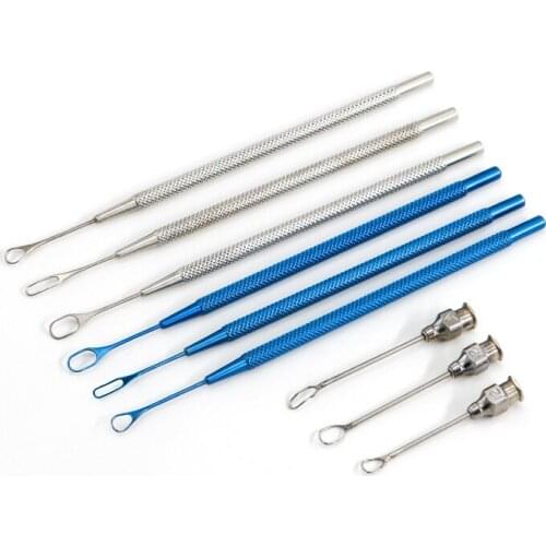 Stainless steel/titanium Loops ophthalmic lens eye lens loop eye surgical instrument