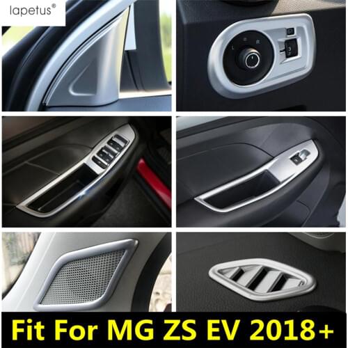 Lapetus Pillar A Speaker / Window Lift / Head Lights Button / Air AC Outlet Vent Cover Trim Accessories For MG ZS EV 2018 - 2021