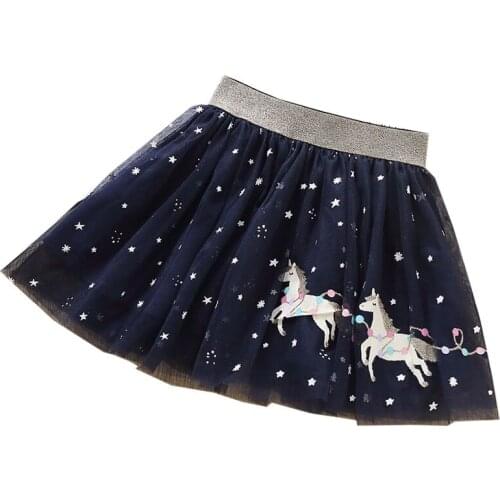Baby Girls Skirt Tutu Children Girl Skirts Girl Costume Skirts Sequin Embroidery Tutu Princess Girls Baby Clothes New Year Skirt