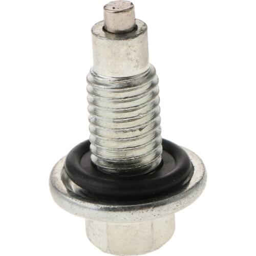 1 Piece M12x1.75 MagiDeal Magnetic Oil Pan Drain Gasket Plug Bolt Crush Washer for Chevy Tahoe GMC 42mm