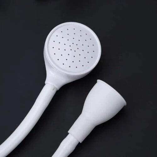 Pet Dog Cat Shower Head Multi-function White Tap Spray Head Pet Washing Hair Wash Shower Portable Cleaning Spray Shower head