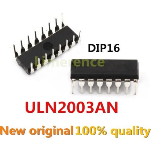 10-20PCS ULN2003AN DIP16 ULN2003A ULN2003 DIP-16 2003 New and Original IC Chipset