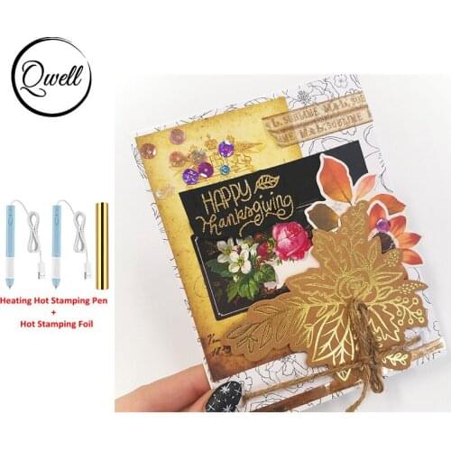 0.8/1.5mm Tip Heat Foil Pen USB Powered Slim Handle Heat-resistant Used on DIY Lettering Wishing Cards Foil Craft 2020 New