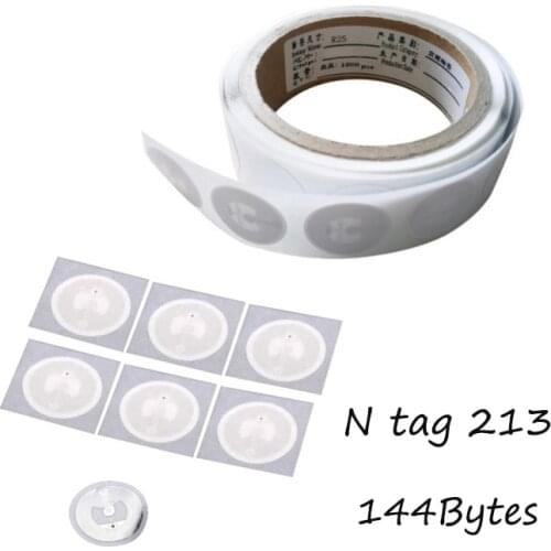 Ntag213 10 pcs NFC TAG Etiqueta 13.56 MHz Etiquetas RFID NTAG 213 Universal Chave Token Tags Patrulha NXP MIFARE Ultralight